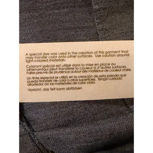 Tommy Hilfiger Womens Indigo Blue Denim Look Shirt Dress Size 4 NEW - Picture 5 of 6